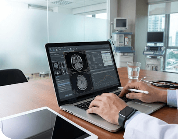 Medical Excellence Laptop Interface Diagnostics